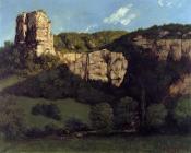 Landscape: Bald Rock in the Valley of Ornans - 古斯塔夫·库尔贝